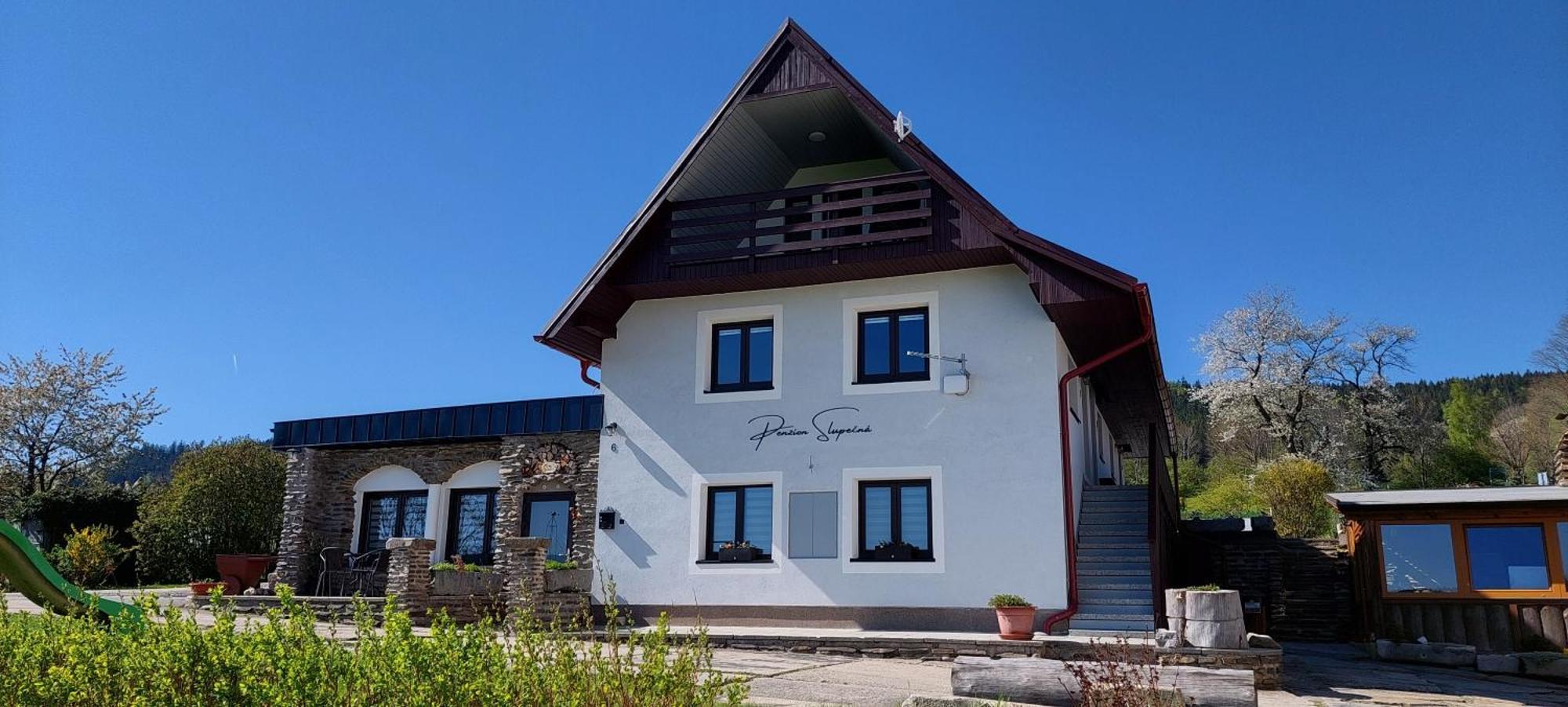 Penzion Slupecna Lipno nad Vltavou Kültér fotó